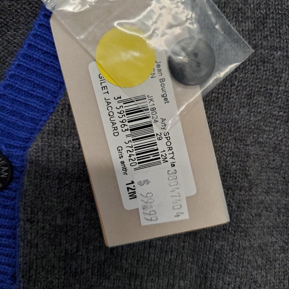 Jean Bourgeois 12M buttoned cardigan - Picture 8 of 8